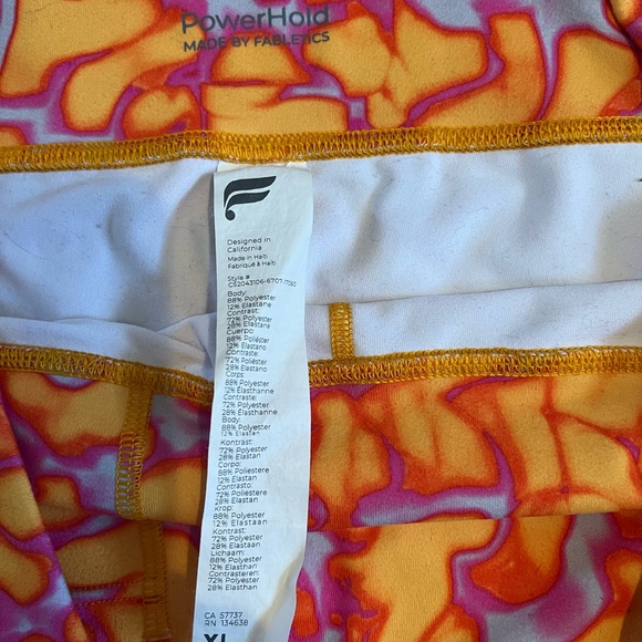 Fabletics  Leggings and Sports Bra Set - PowerHold Leggings - 7/8 - Picture 2 of 4